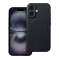 OEM Silikoncase für iPhone 16 Mag compatible with MagSafe | Stoßfest | Slim Design - Schwarz