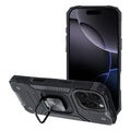 OEM Silikoncase für iPhone 16 PRO MAX Nitro | Stoßfest | Slim Design - Schwarz