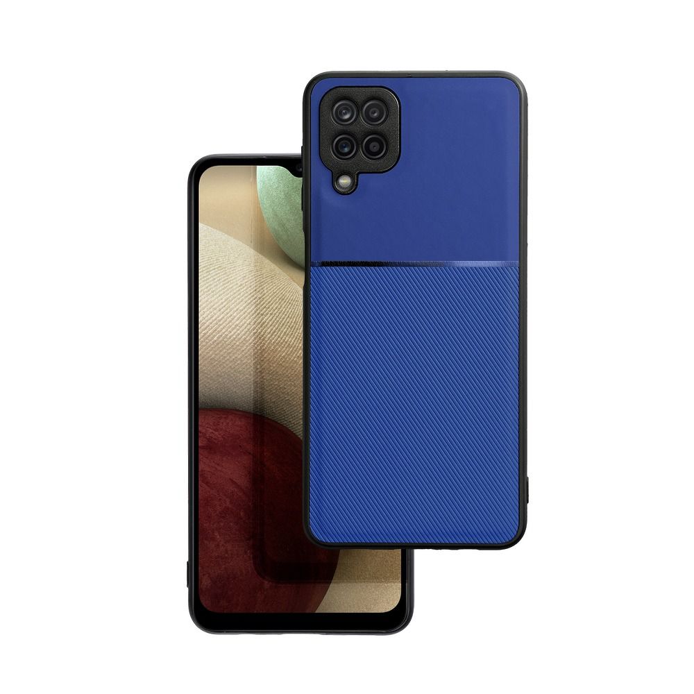 OEM Silikoncase für Samsung A12 / M12 Noble | Stoßfest | Slim Design - Blau