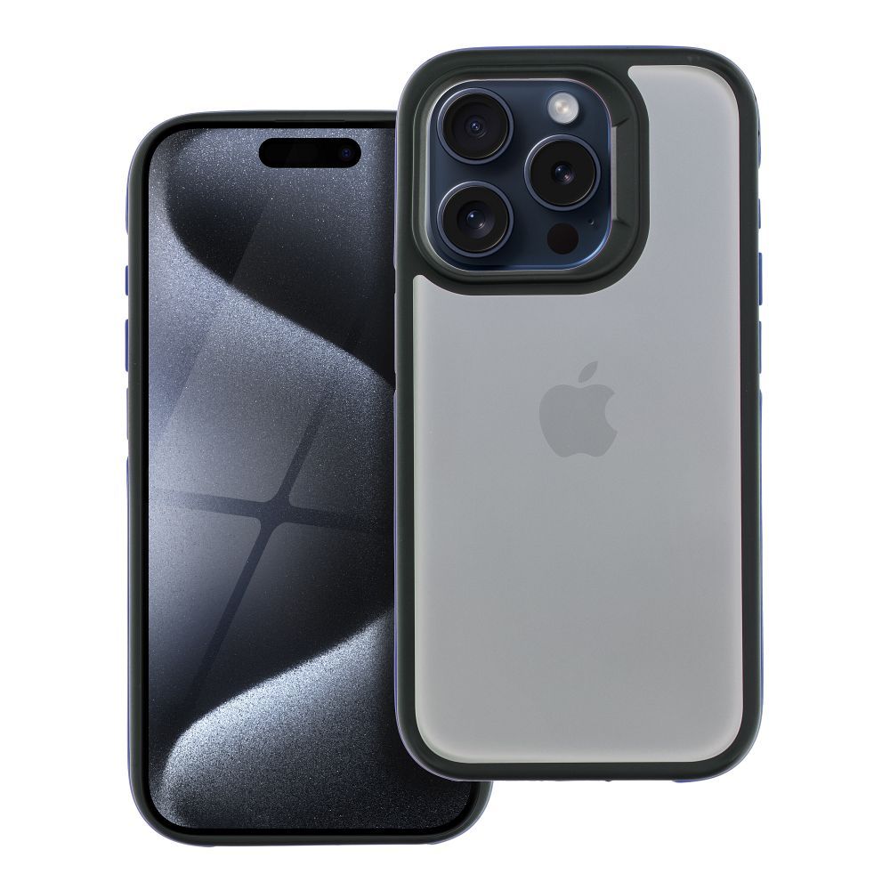 OEM Silikoncase für iPhone 15 PRO Neo | Stoßfest | Slim Design - Blau