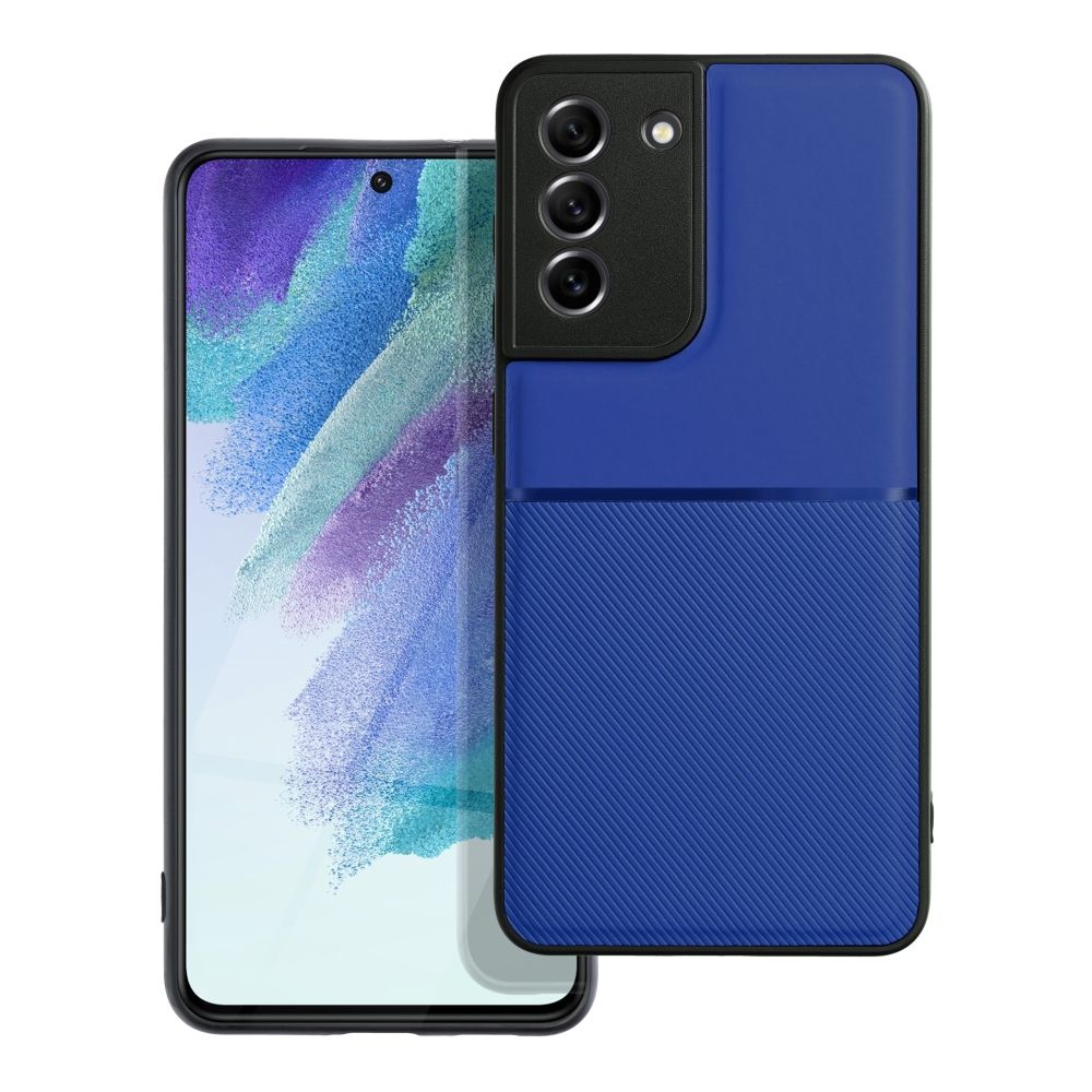 OEM Silikoncase für Samsung S21 FE Noble | Stoßfest | Slim Design - Blau