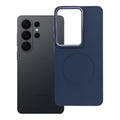 OEM Silikoncase für Samsung S26 ULTRA Frame Mag compatible with MagSafe | Stoßfest | Slim Design - Blau