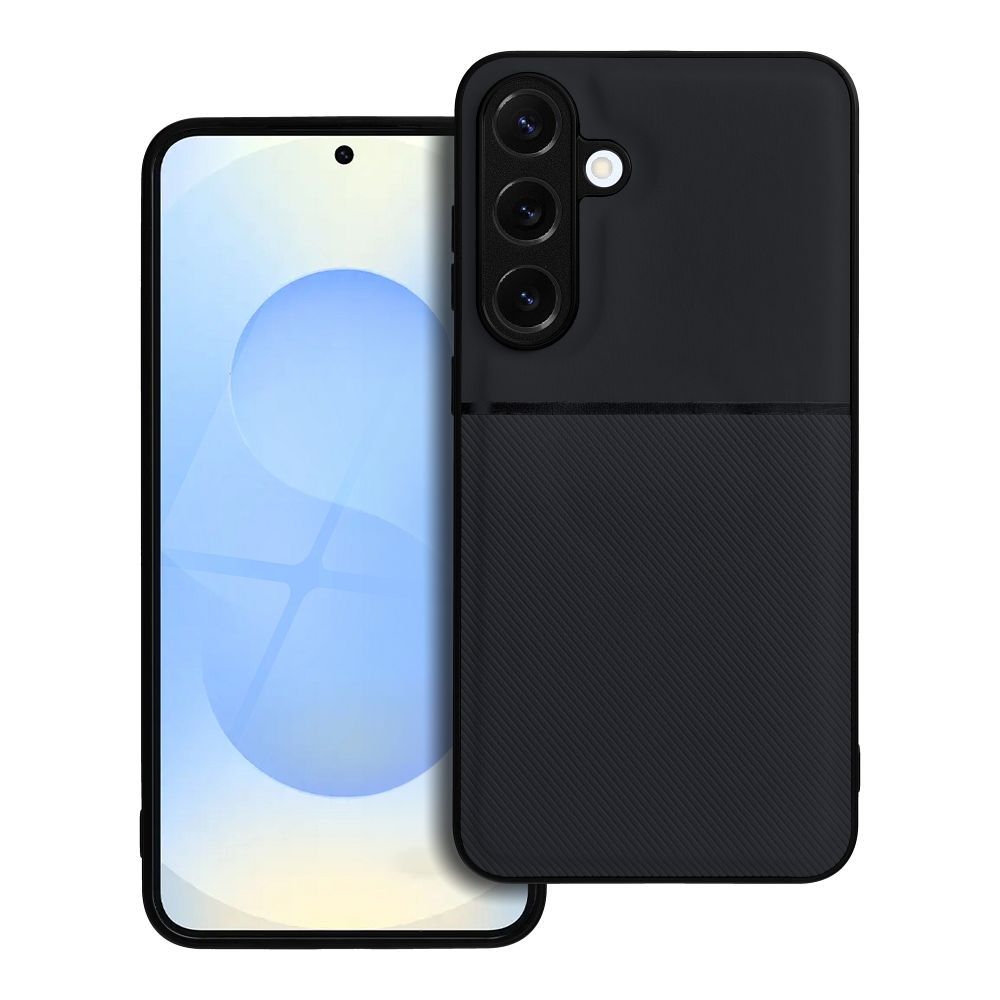 OEM Silikoncase für Samsung S25 PLUS Noble | Stoßfest | Slim Design - Schwarz