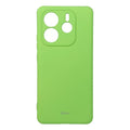 Roar Silikoncase für ROAR futera ALL DAY COLORFUL JELLY do XIAOMI Redmi Note 14 5G Limonka | Stoßfest | Slim Design - Rot