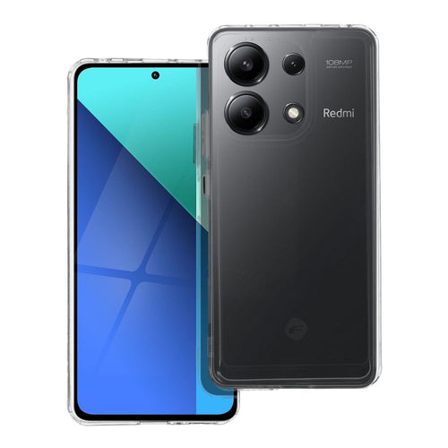 Forcell Silikoncase für Xiaomi Redmi Note 13 4G Forcell F-Protect | Stoßfest | Slim Design - Rot