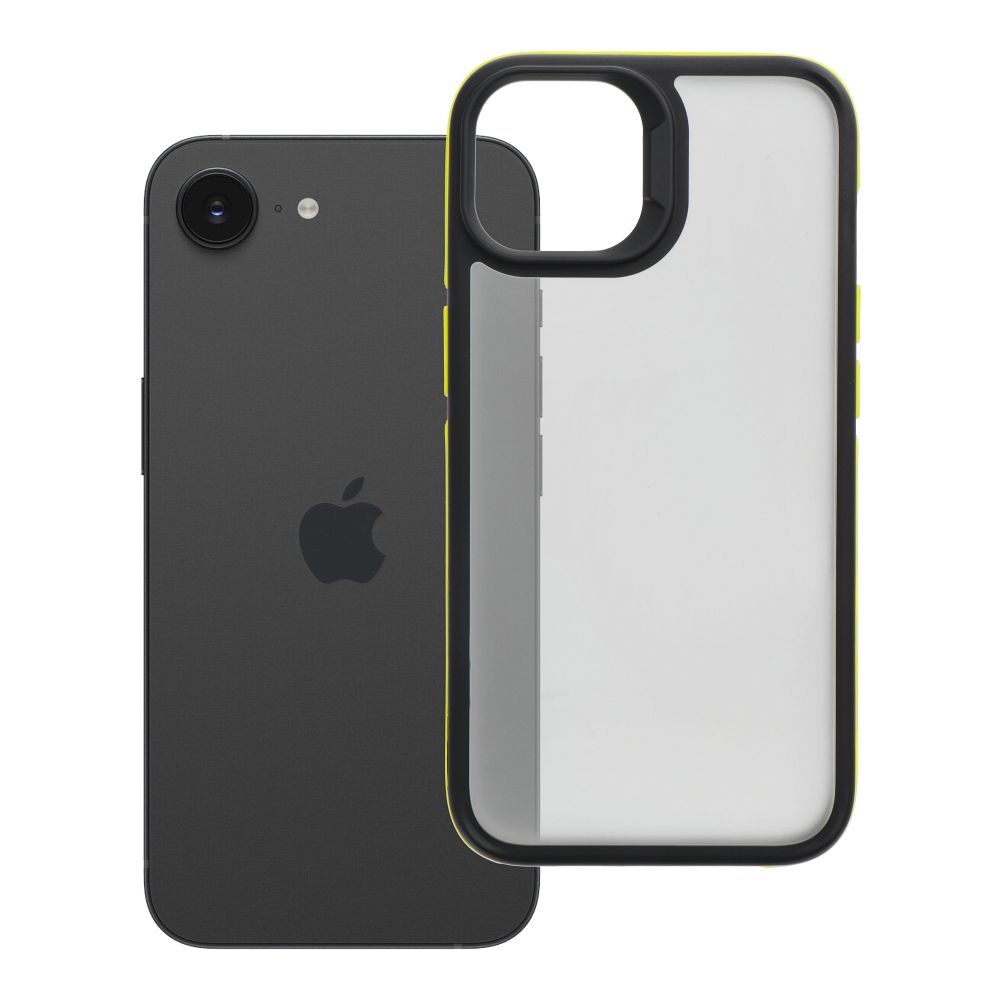 OEM Silikoncase für iPhone 16e Neo (SE 4 2025) | Stoßfest | Slim Design - Gelb