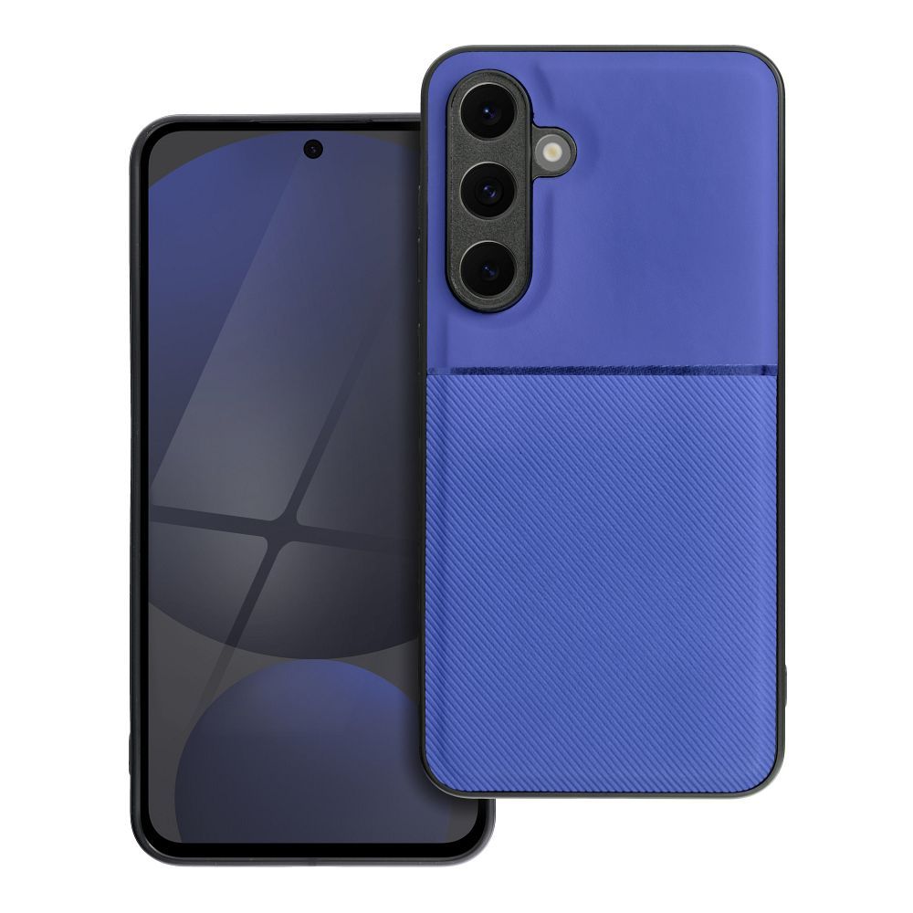 OEM Silikoncase für Samsung S24 FE Noble | Stoßfest | Slim Design - Blau