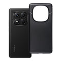 OEM Silikoncase für Xiaomi Redmi Note 14 PRO PLUS 5G Carbon Premium | Stoßfest | Slim Design - Schwarz
