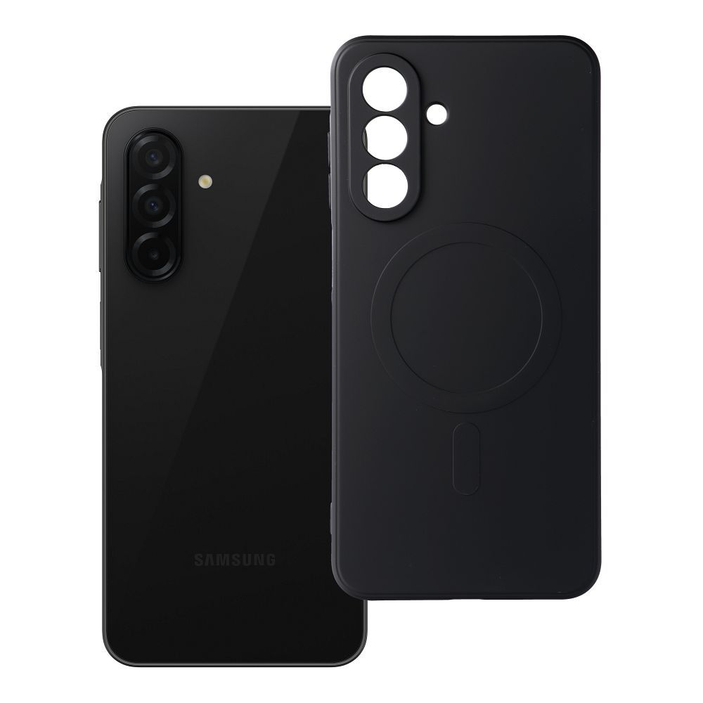 OEM Silikoncase für Samsung A26 Mag compatible with MagSafe | Stoßfest | Slim Design - Schwarz