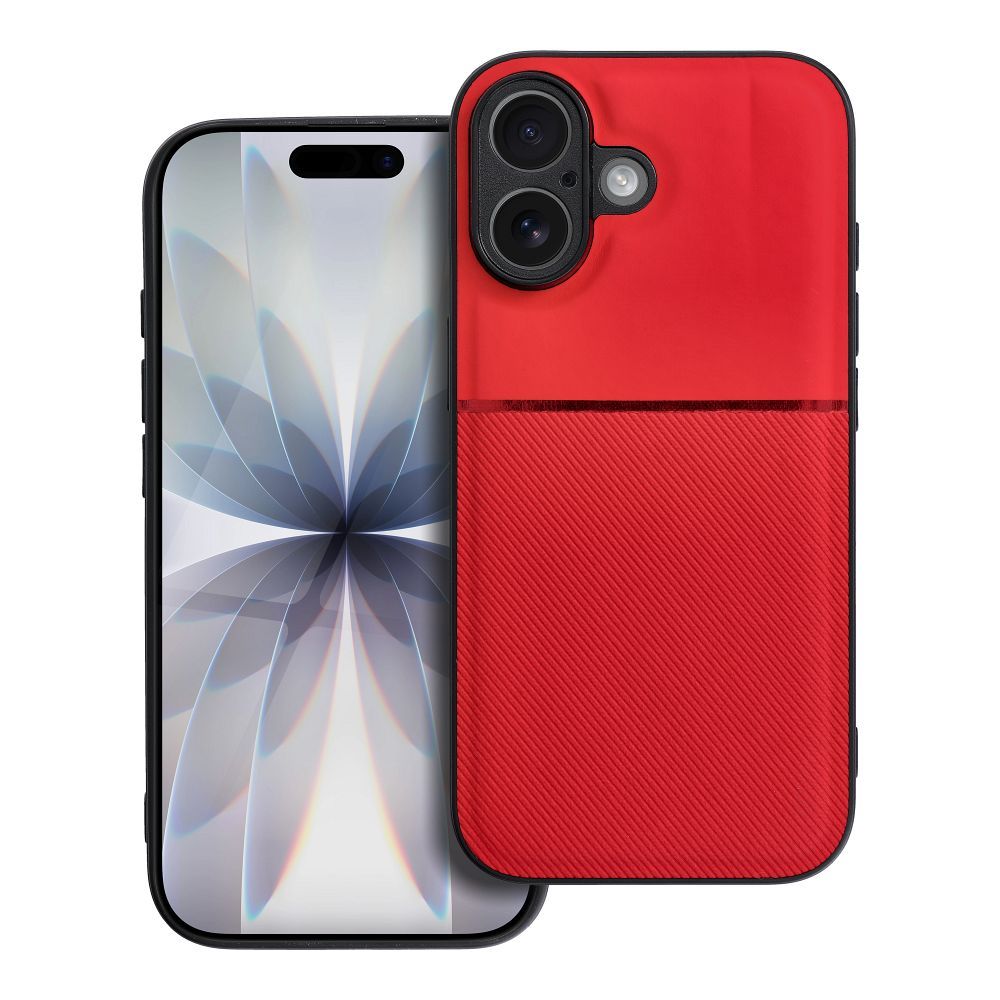 OEM Silikoncase für iPhone 17 Noble | Stoßfest | Slim Design - Rot