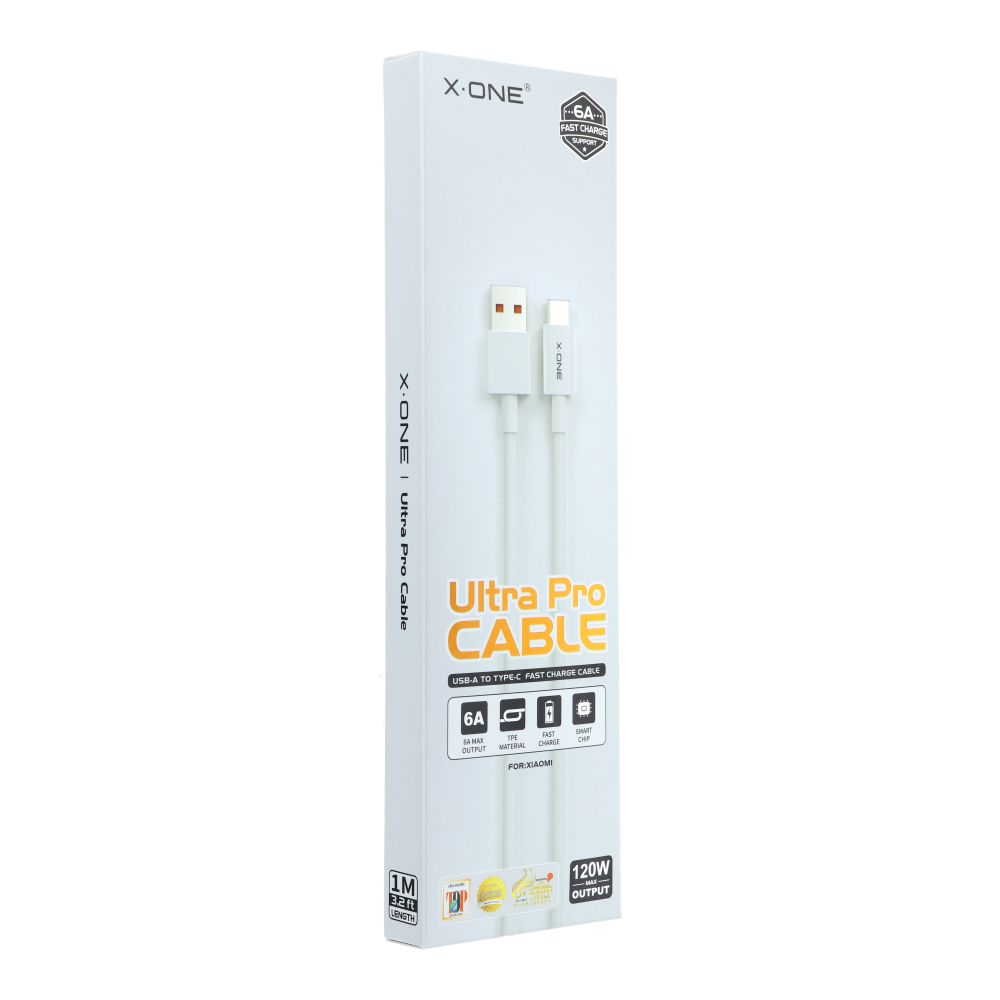 X-One Ladekabel USB-A auf USB-C 120W | Schnellladen | Robust