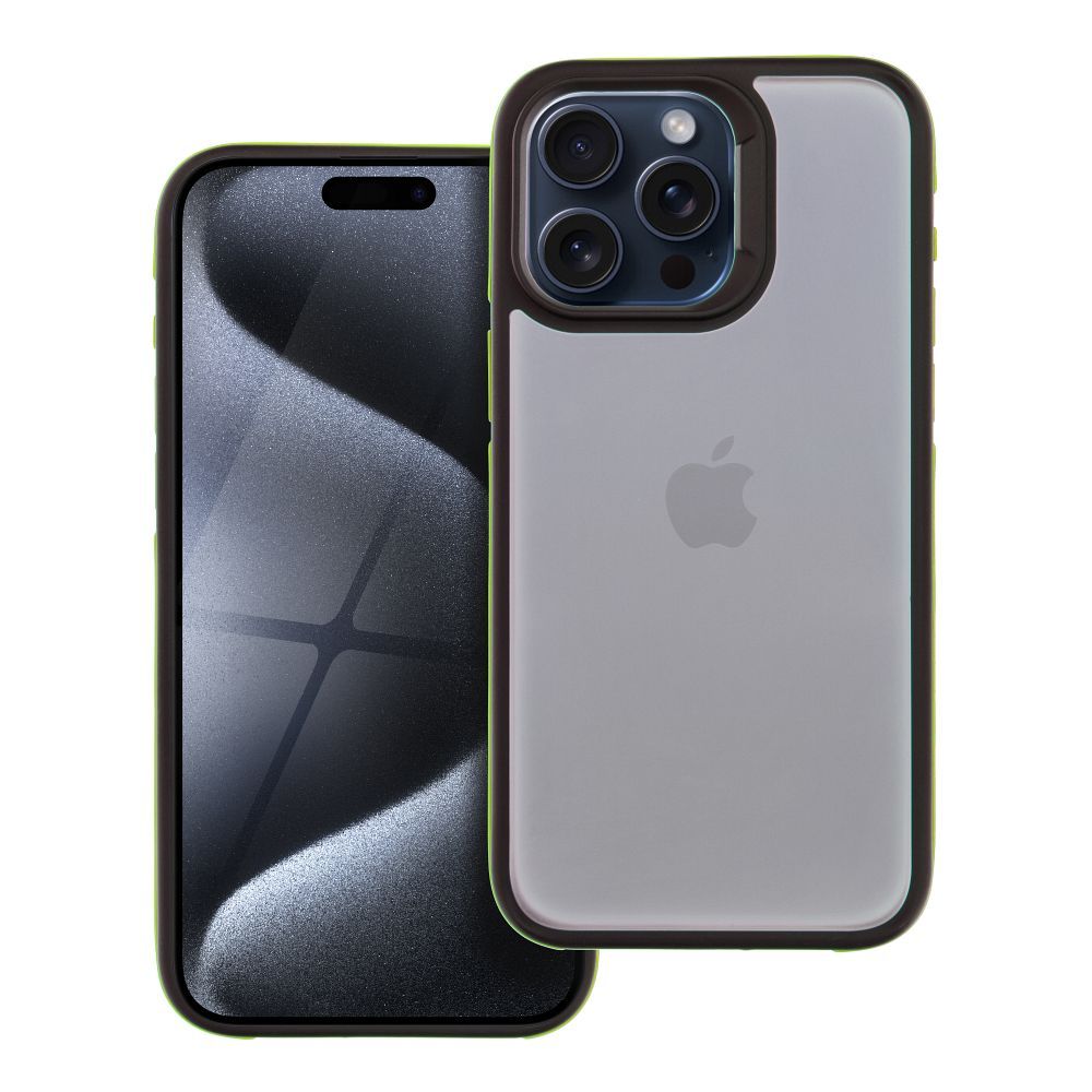 OEM Silikoncase für iPhone 15 PRO MAX Neo | Stoßfest | Slim Design - Gelb