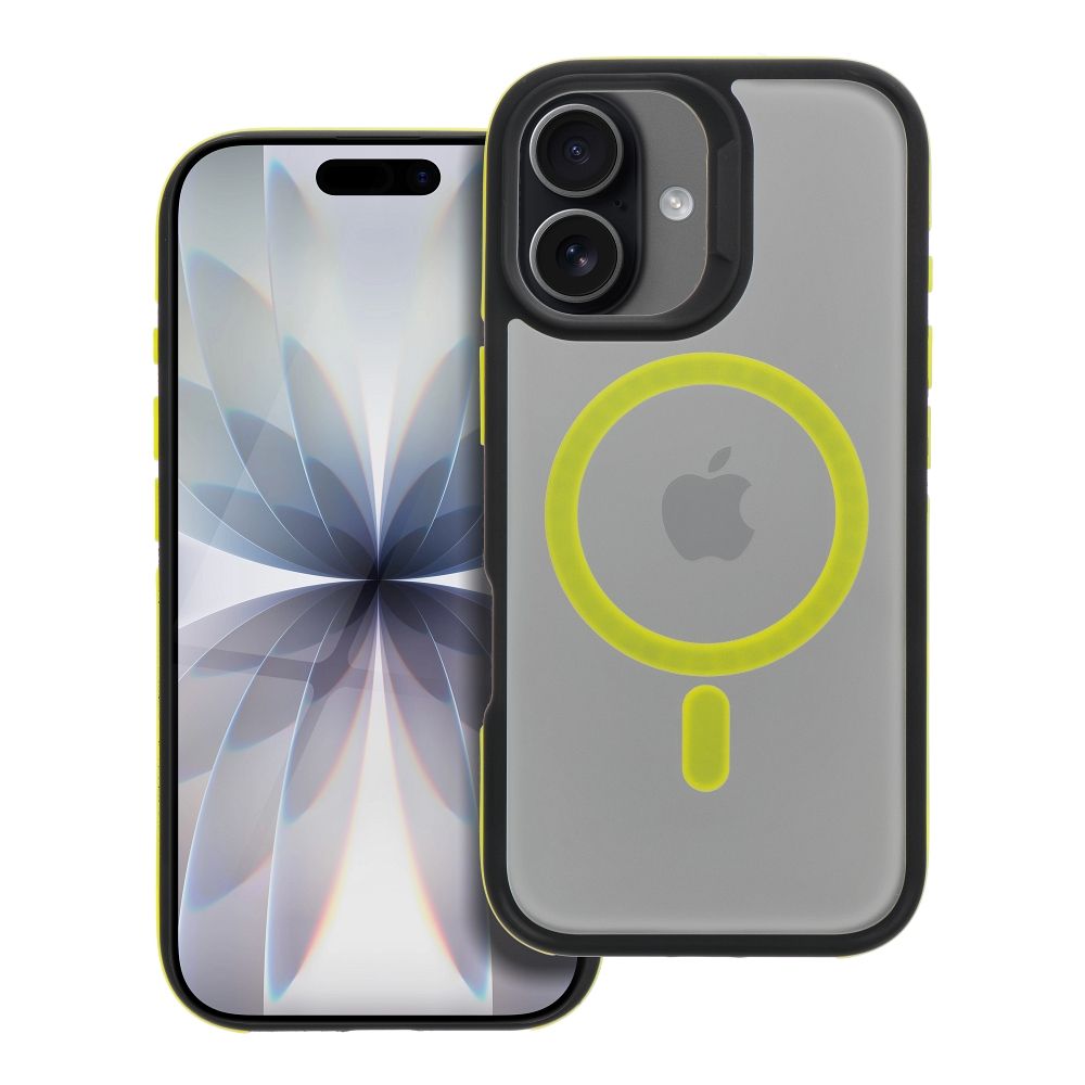 OEM Silikoncase für iPhone 17 Neo compatible with MagSafe | Stoßfest | Slim Design - Gelb