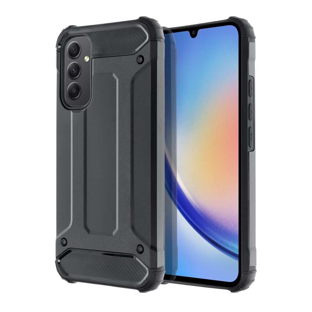OEM Silikoncase für Samsung A34 5G Armor | Stoßfest | Slim Design - Schwarz