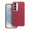 OEM Silikoncase für Samsung A56 Frame Mag compatible with MagSafe magenta | Stoßfest | Slim Design - Standard