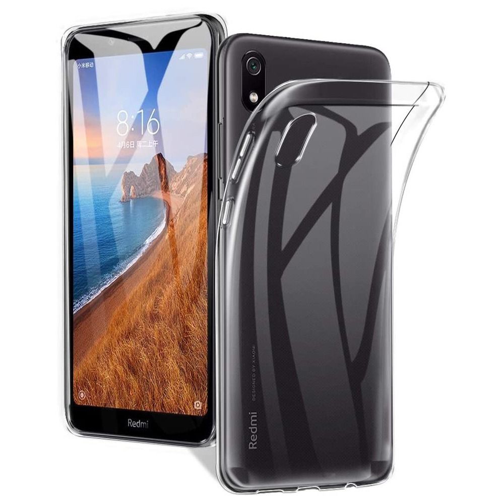 OEM Silikoncase für Xiaomi Redmi 7A Back Ultra Slim 0,5 mm | Stoßfest | Slim Design - Rot
