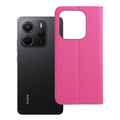 OEM Bookcase für XIAOMI Redmi NOTE 14 4G (GLOBAL - 164,84mm x 78,15mm x 8,16mm) 4G (GLOBAL - 164, | Rundumschutz | Kartenfach - Rot
