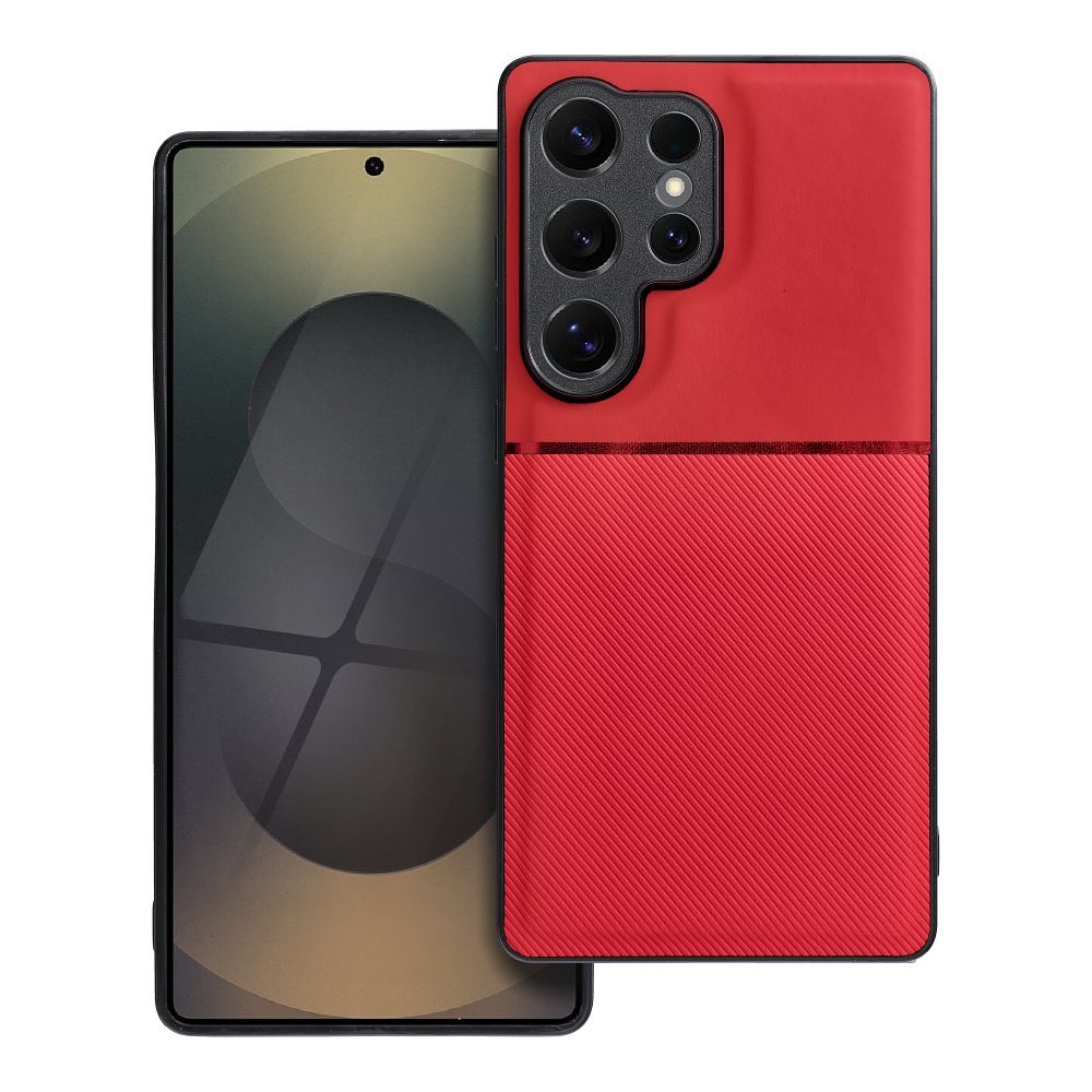 OEM Silikoncase für Samsung S25 ULTRA Noble | Stoßfest | Slim Design - Rot