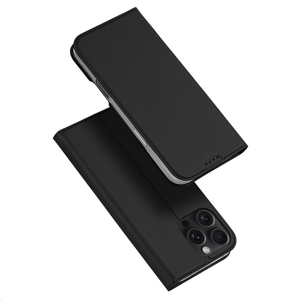 Dux Ducis Silikoncase für IPHONE 16 Pro | Stoßfest | Slim Design - Schwarz