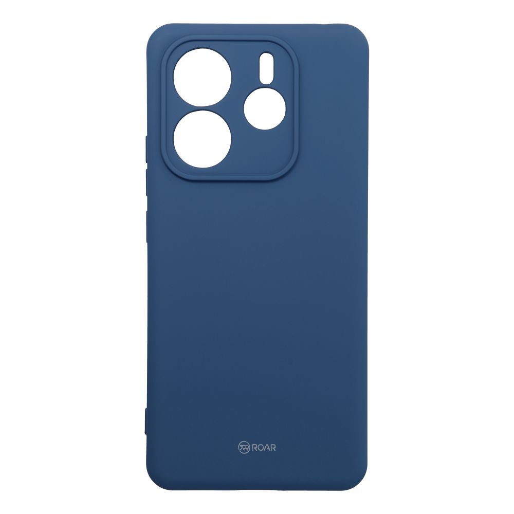 Roar Silikoncase für ROAR futera ALL DAY COLORFUL JELLY do XIAOMI Redmi Note 14 5G Granatowy | Stoßfest | Slim Design - Rot