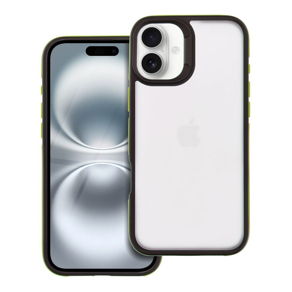 OEM Silikoncase für iPhone 16 PLUS Neo | Stoßfest | Slim Design - Gelb
