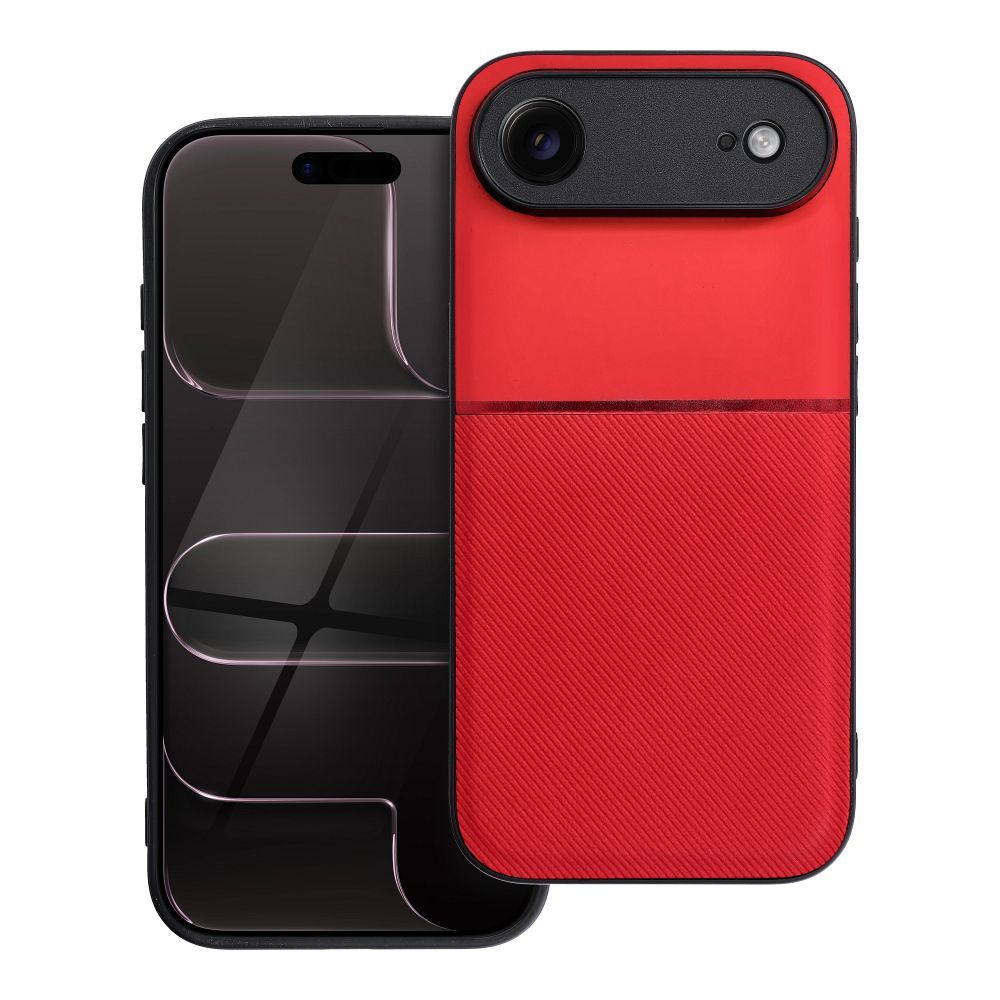 OEM Silikoncase für iPhone 17 AIR Noble | Stoßfest | Slim Design - Rot