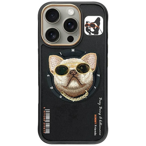 Nimmy Silikoncase für IPHONE 16 Pro Max | Stoßfest | Slim Design - Schwarz