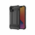 OEM Silikoncase für iPhone 13 Armor | Stoßfest | Slim Design - Schwarz