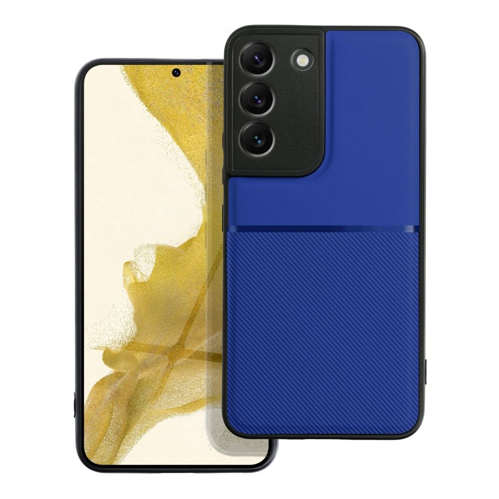 OEM Silikoncase für Samsung S22 Noble | Stoßfest | Slim Design - Blau