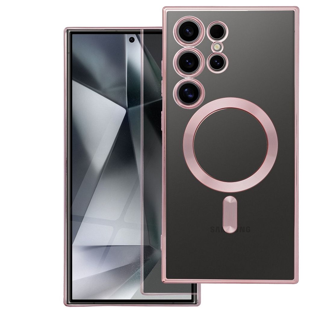OEM Silikoncase für Samsung A37 Electro Mag compatible with MagSafe -rose | Stoßfest | Slim Design - Gold