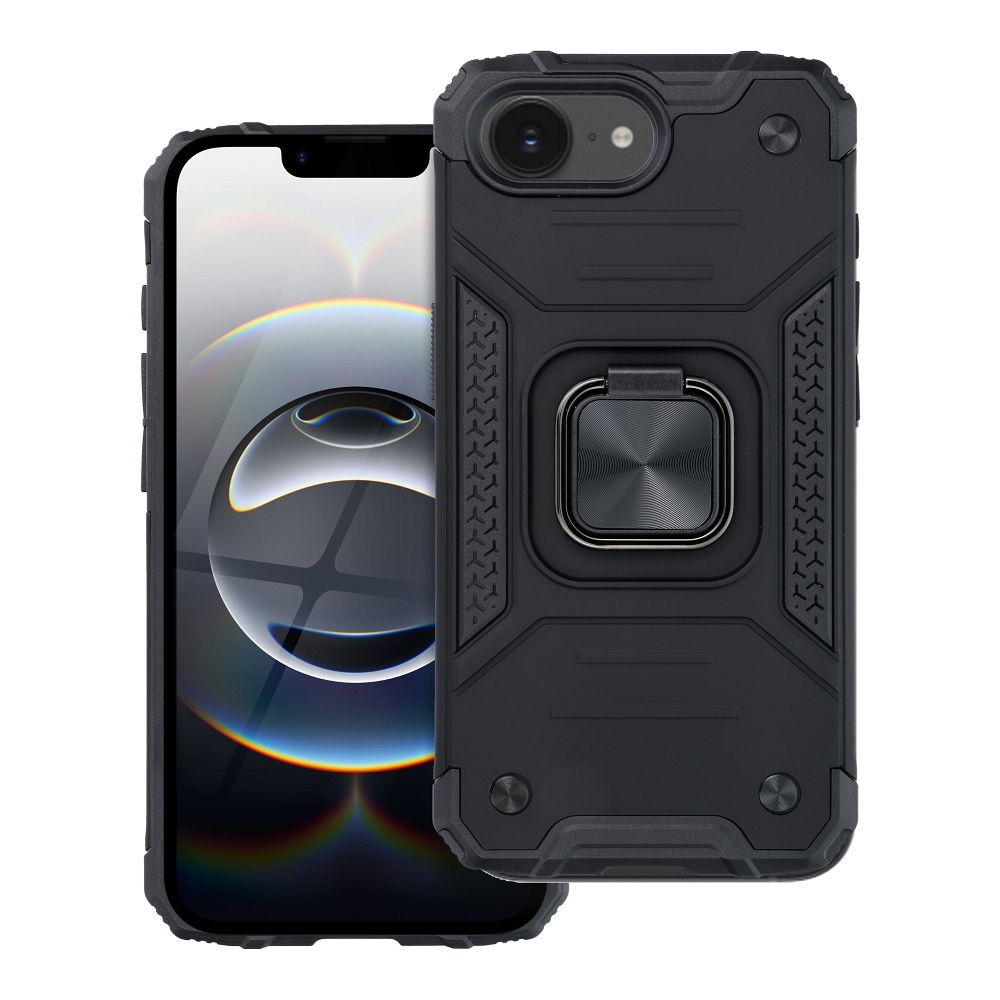 OEM Silikoncase für iPhone 16e (SE 4 2025) / 17e Nitro | Stoßfest | Slim Design - Schwarz