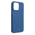 Roar Silikoncase für ROAR futera ALL DAY COLORFUL JELLY do IPHONE 15 Pro Max Granatowy | Stoßfest | Slim Design - Standard