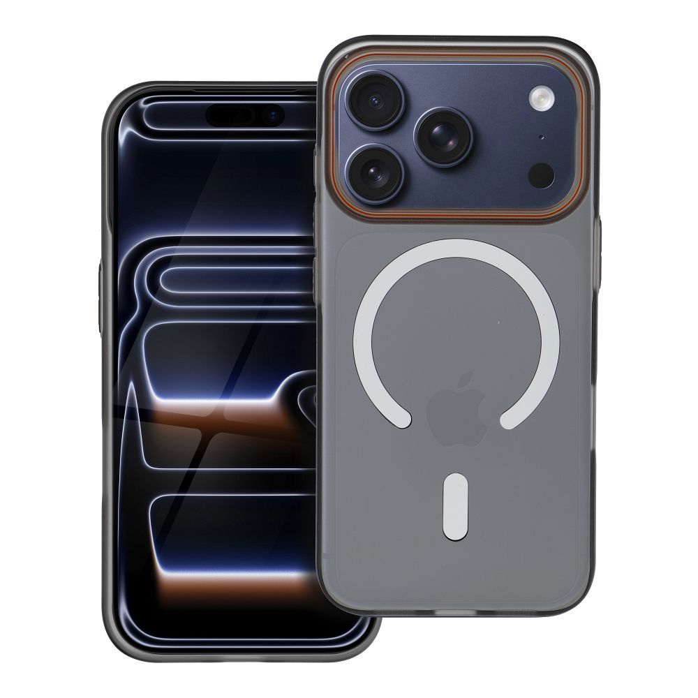 OEM Silikoncase für iPhone 17 AIR Go compatible with MagSafe | Stoßfest | Slim Design - Schwarz