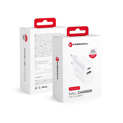 Forcell Ladegerät 30W | Schnellladen | Kompakt