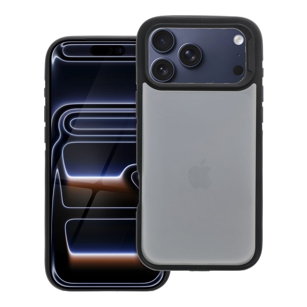 OEM Silikoncase für iPhone 17 PRO MAX Neo | Stoßfest | Slim Design - Schwarz