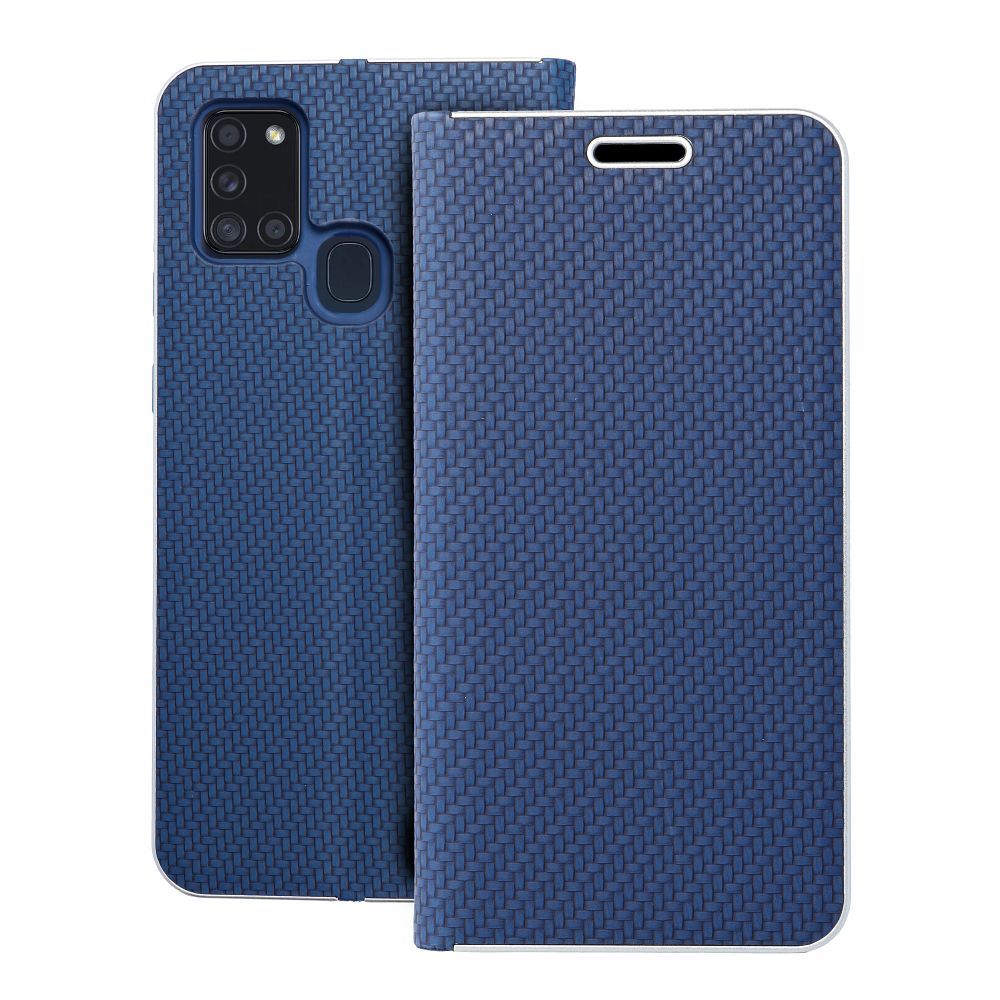 OEM Bookcase für SAMSUNG A21s | Rundumschutz | Kartenfach - Blau