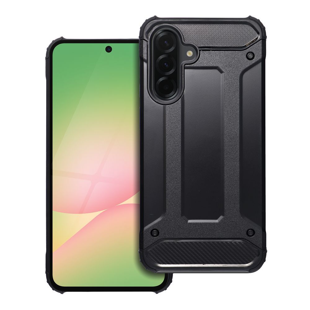 OEM Silikoncase für Samsung A56 5G Armor | Stoßfest | Slim Design - Schwarz