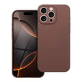 OEM Silikoncase für iPhone 16 PRO MAX Mag compatible with MagSafe brown | Stoßfest | Slim Design - Standard