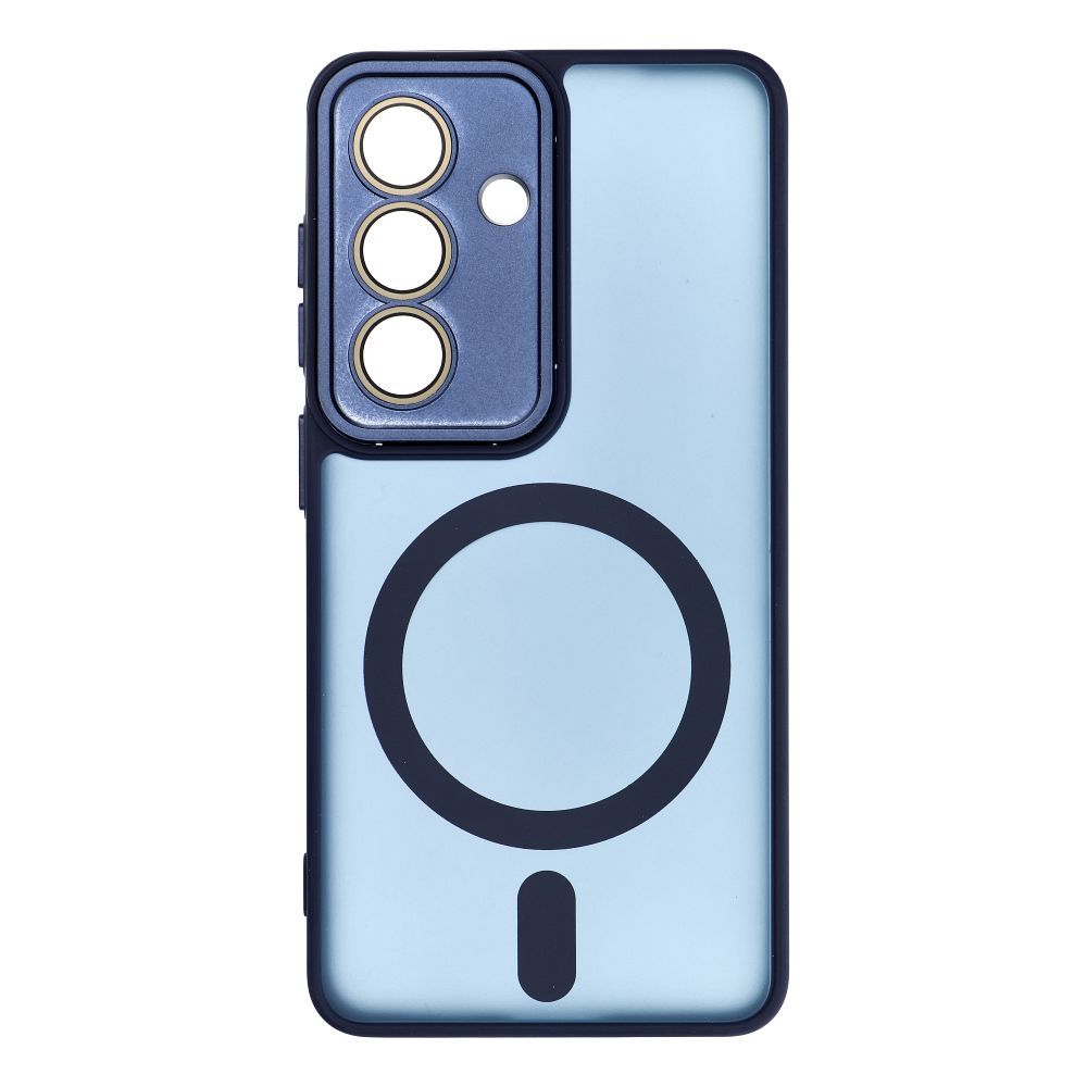 OEM Silikoncase für Samsung S26 Variete Mag compatible with MagSafe | Stoßfest | Slim Design - Blau