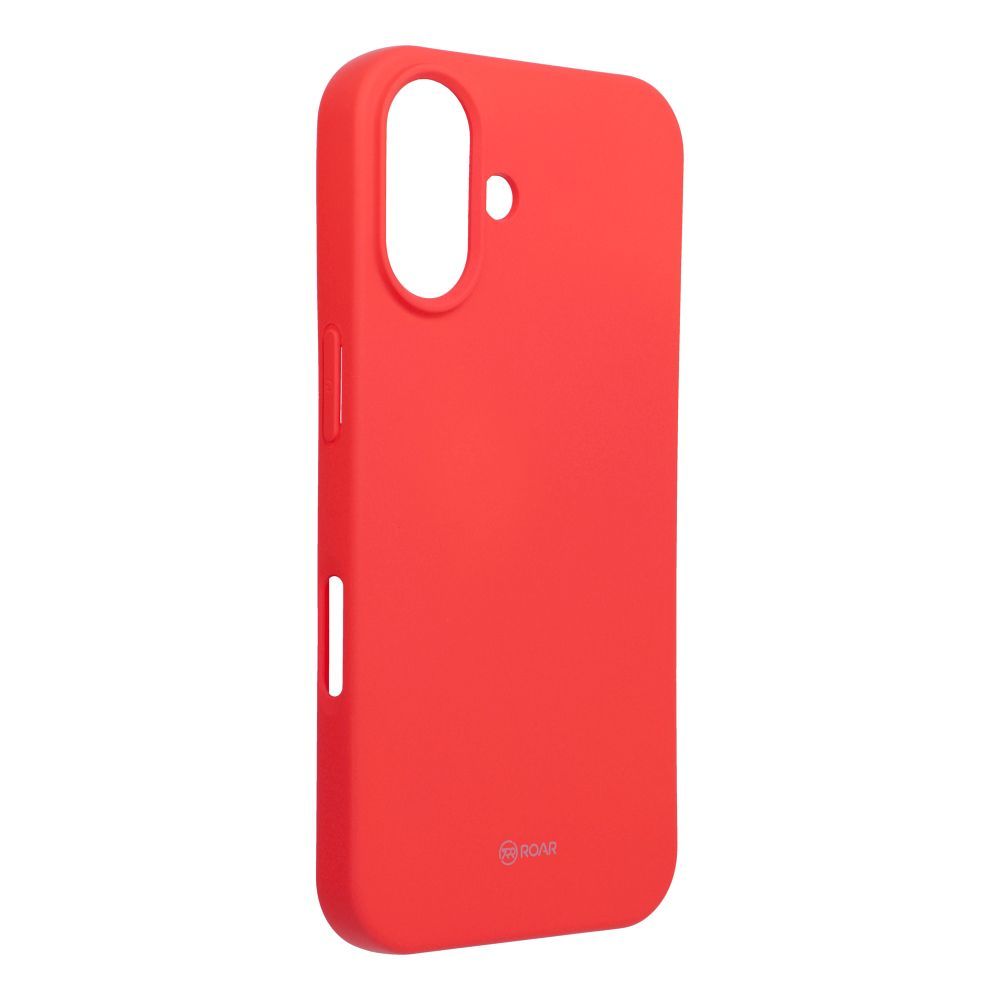 Roar Silikoncase für IPHONE 16 peach | Stoßfest | Slim Design - Rosa