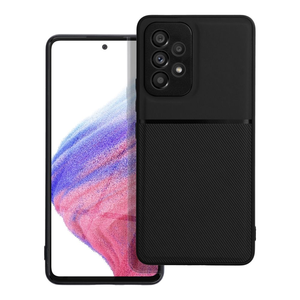 OEM Silikoncase für Samsung A53 5G Noble | Stoßfest | Slim Design - Schwarz