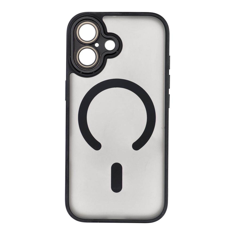OEM Silikoncase für iPhone 17 Variete Mag compatible with MagSafe | Stoßfest | Slim Design - Schwarz