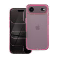 OEM Silikoncase für iPhone 17 AIR Matrix powder | Stoßfest | Slim Design - Rosa