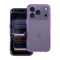 OEM Silikoncase für iPhone 17 PRO Matrix light violet | Stoßfest | Slim Design - Transparent