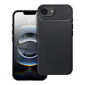 OEM Silikoncase für iPhone 16e (SE 4 2025) / 17e Carbon Premium | Stoßfest | Slim Design - Schwarz
