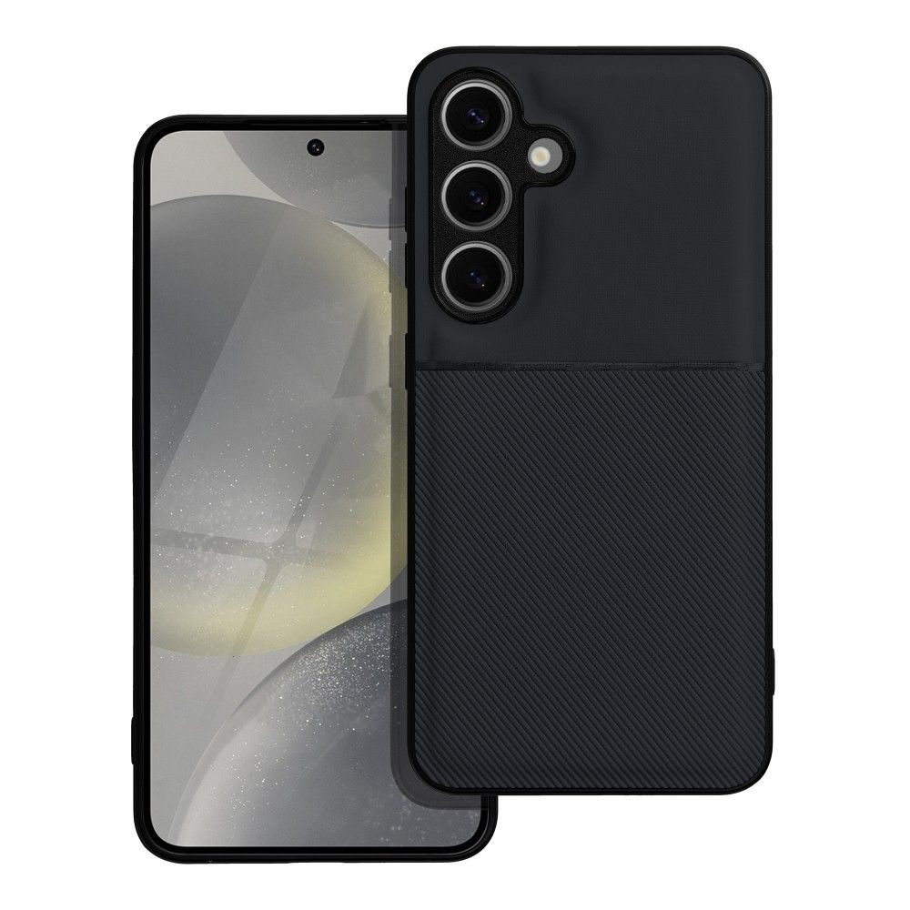 OEM Silikoncase für Samsung S24 Noble | Stoßfest | Slim Design - Schwarz