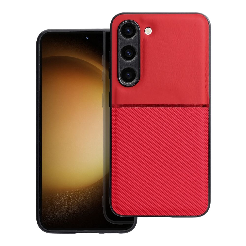 OEM Silikoncase für Samsung S23 Noble | Stoßfest | Slim Design - Rot