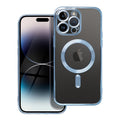 OEM Silikoncase für Samsung A57 Electro Mag compatible with MagSafe | Stoßfest | Slim Design - Blau