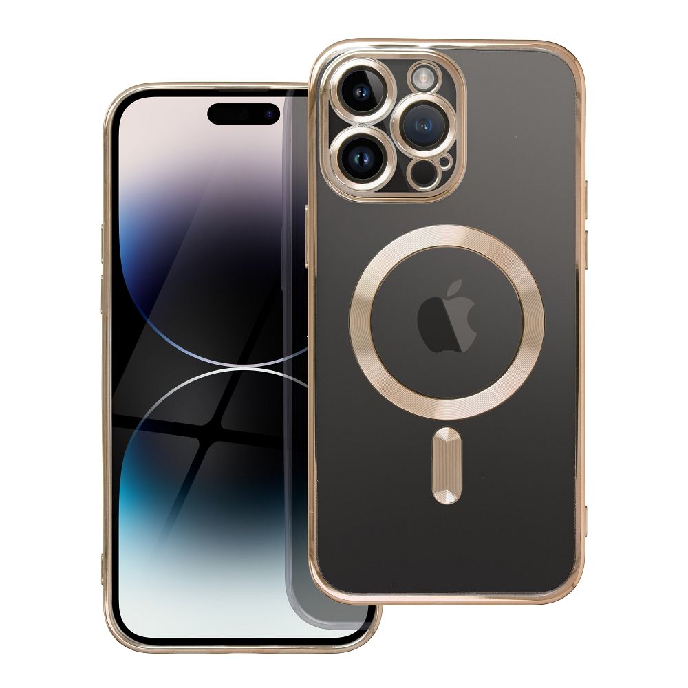 OEM Silikoncase für Samsung A57 Electro Mag compatible with MagSafe | Stoßfest | Slim Design - Gold