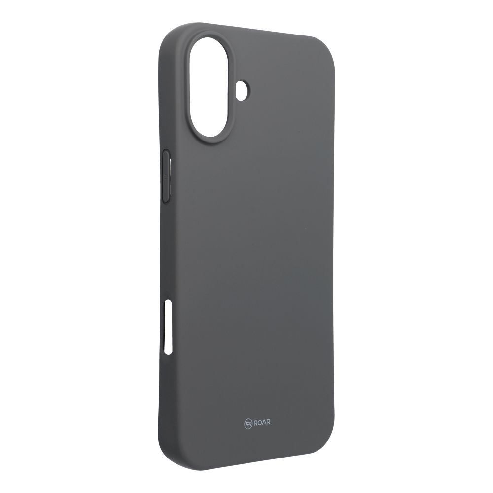 Roar Silikoncase für ROAR futera ALL DAY COLORFUL JELLY do IPHONE 16 Plus Szary | Stoßfest | Slim Design - Standard